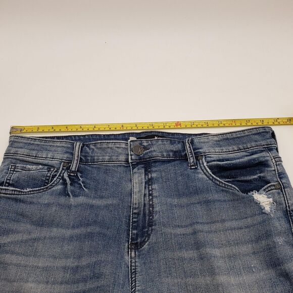 Kut From The Kloth Jeans Womens 16 Reese High Rise Ankle Straight Distressed - Picture 9 of 12